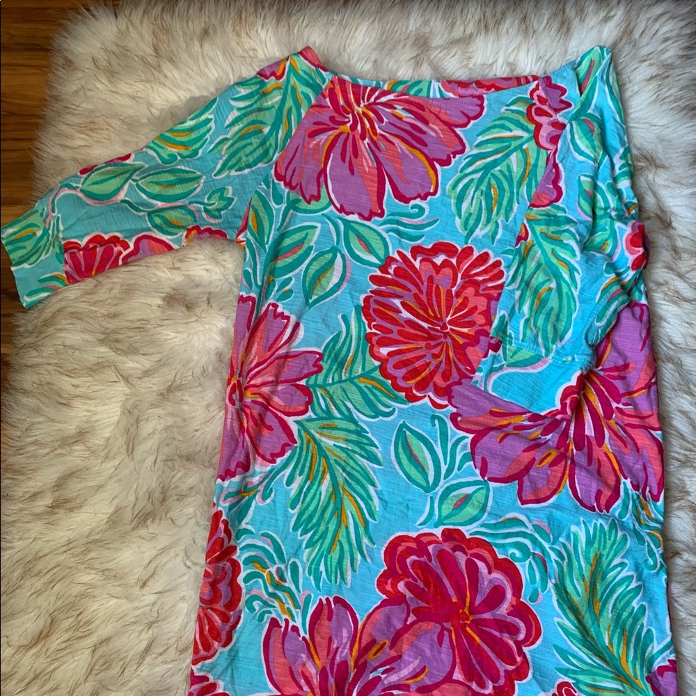 lilly pulitzer flower dress